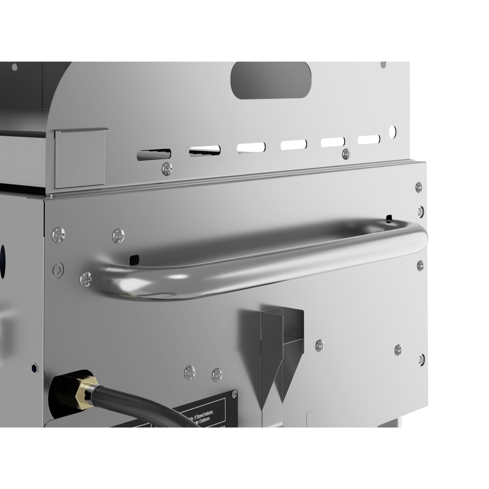 60 in. 8-Burner Commercial Outdoor Propane Gas Grill with 30 in. Roll Dome Cover and 30 in. Griddle in Stainless-Steel, ETL Listed