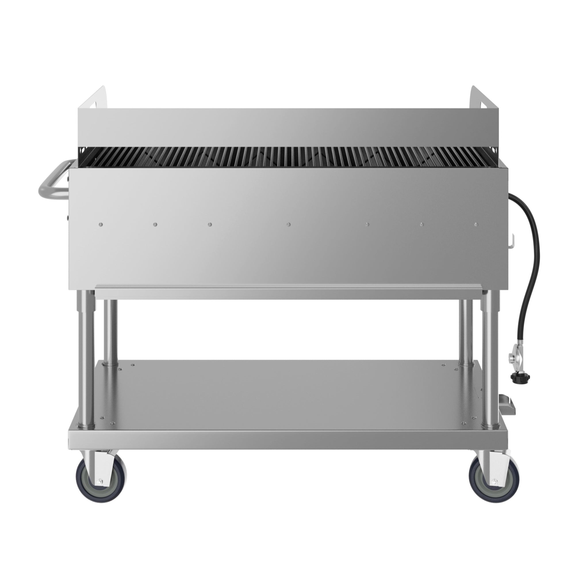 48 in. Commercial Outdoor Propane Gas Grill with Griddle, ETL Listed in Stainless-Steel