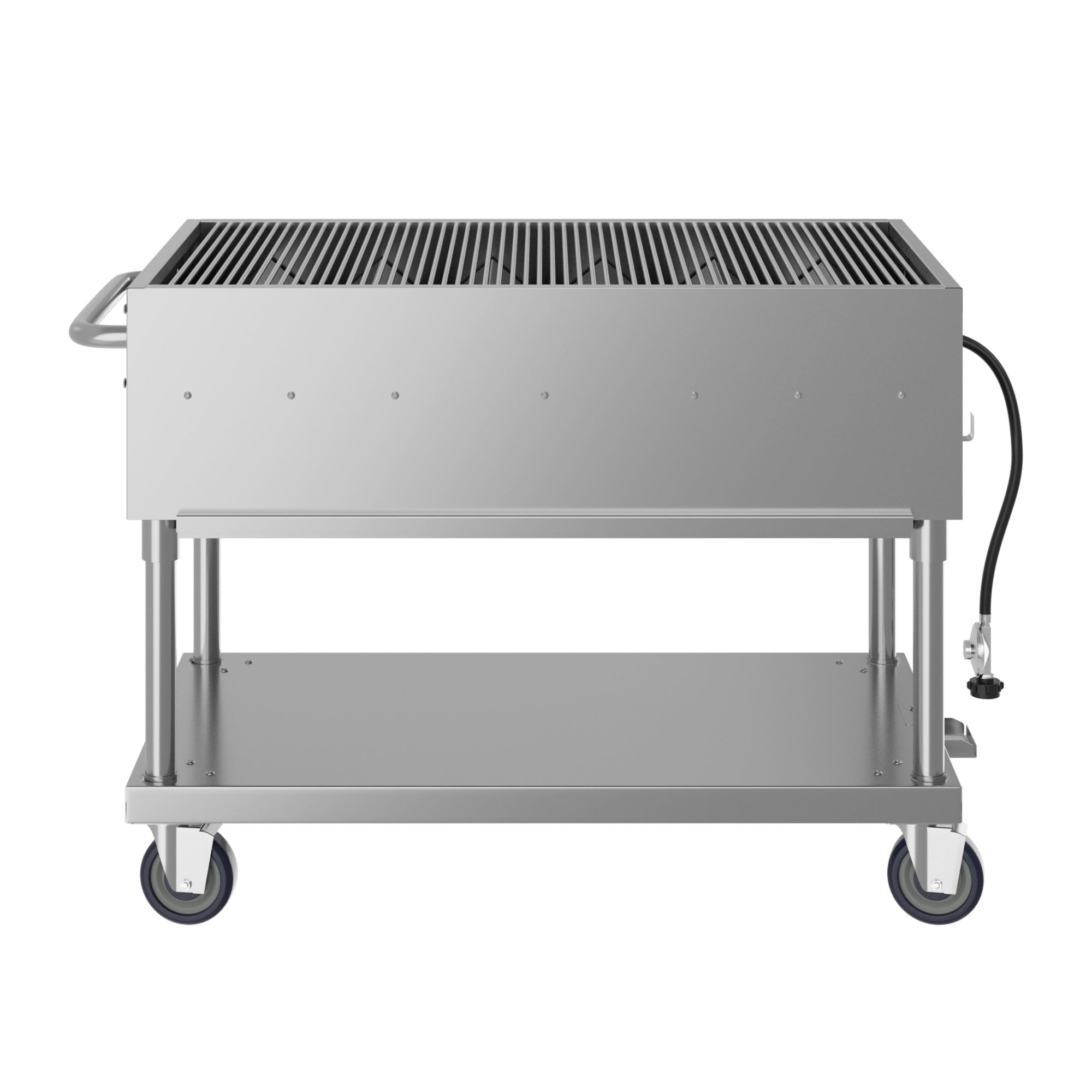 48 in. Commercial Mobile Outdoor Grill Stainless Steel, ETL Listed in Stainless-Steel