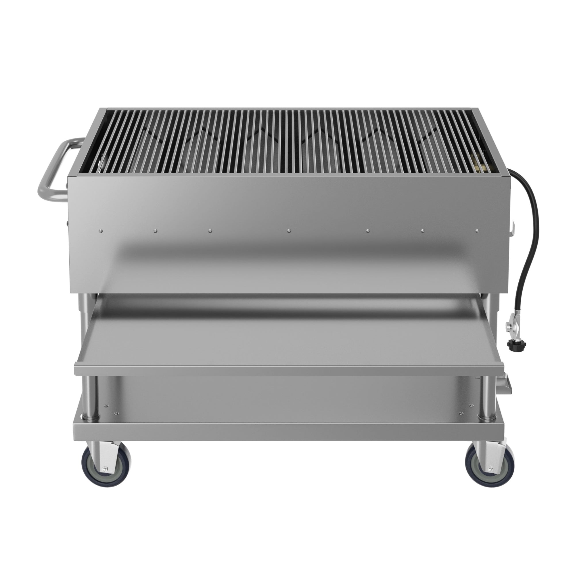 48 in. Commercial Mobile Outdoor Grill Stainless Steel, ETL Listed in Stainless-Steel