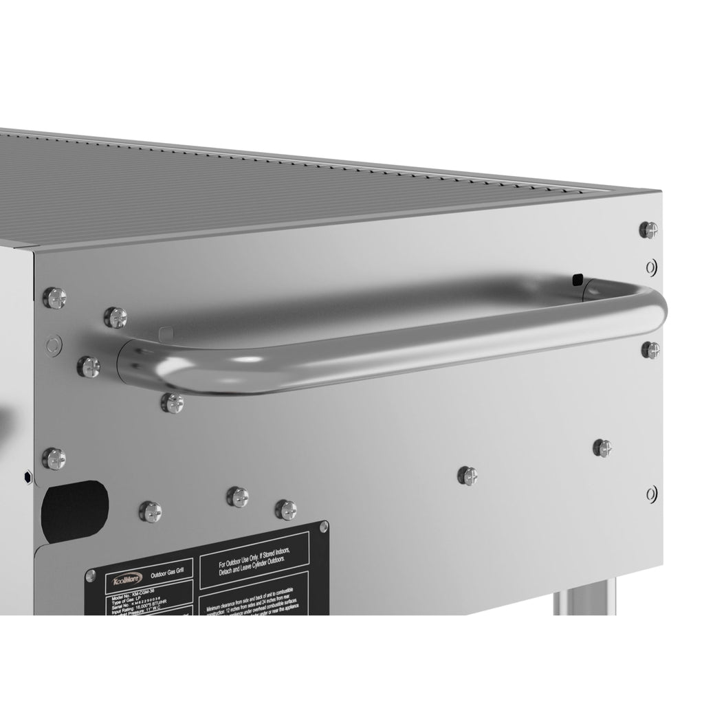 48 in. Commercial Mobile Outdoor Grill Stainless Steel, ETL Listed in Stainless-Steel