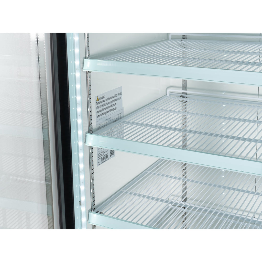 78 in. Three-Door Merchandiser Refrigerator - 53 Cu Ft.