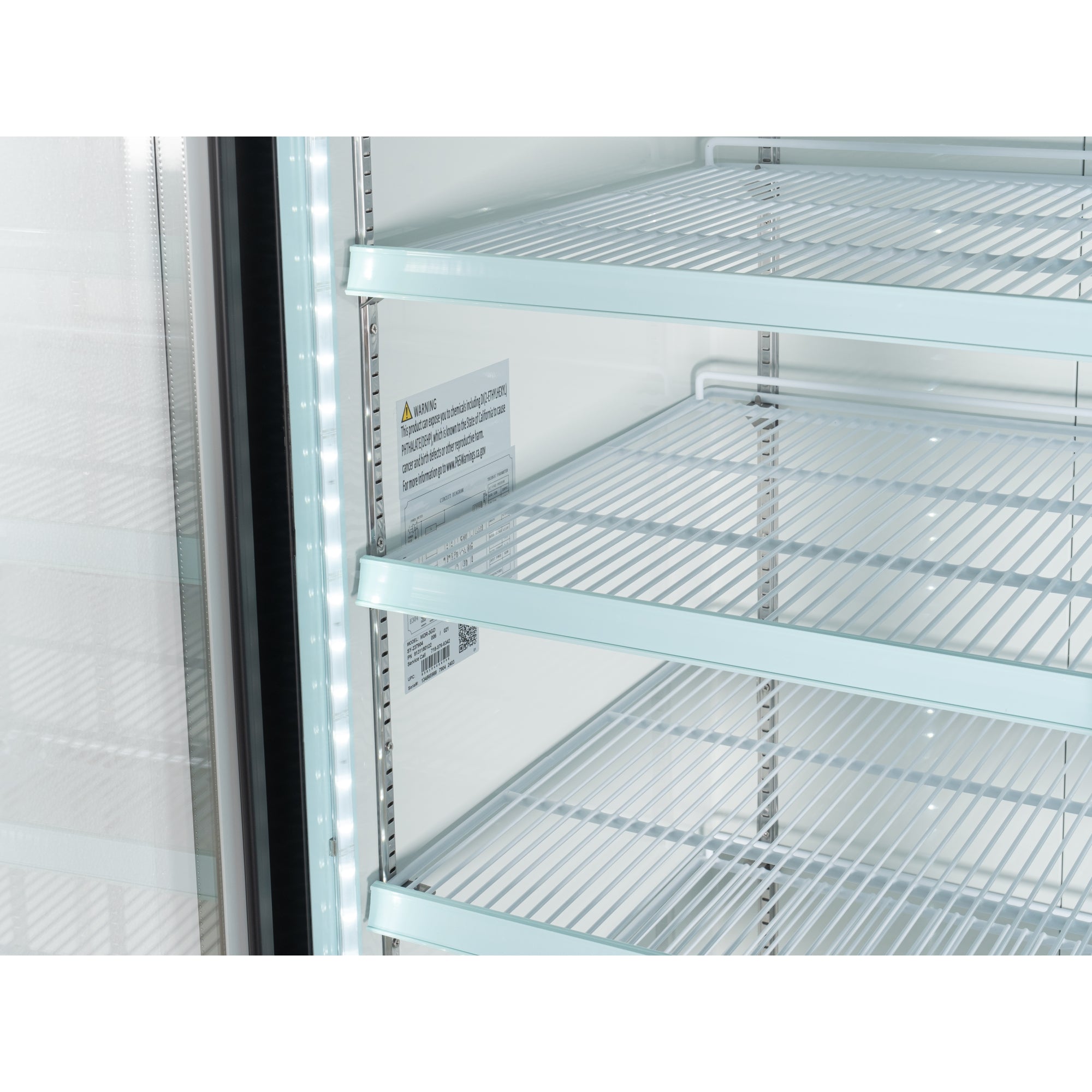 78 in. Three-Door Merchandiser Refrigerator - 53 Cu Ft.