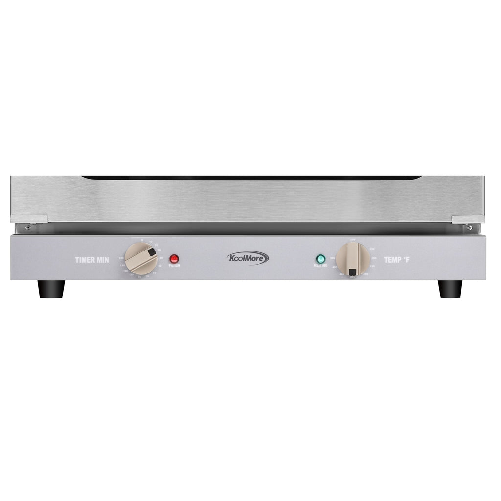 23 in. Countertop Convection Oven for Half-Size Pans with 4 Racks and 2800W of Power in Stainless-Steel - 208/240V, 2.3 cu. ft.