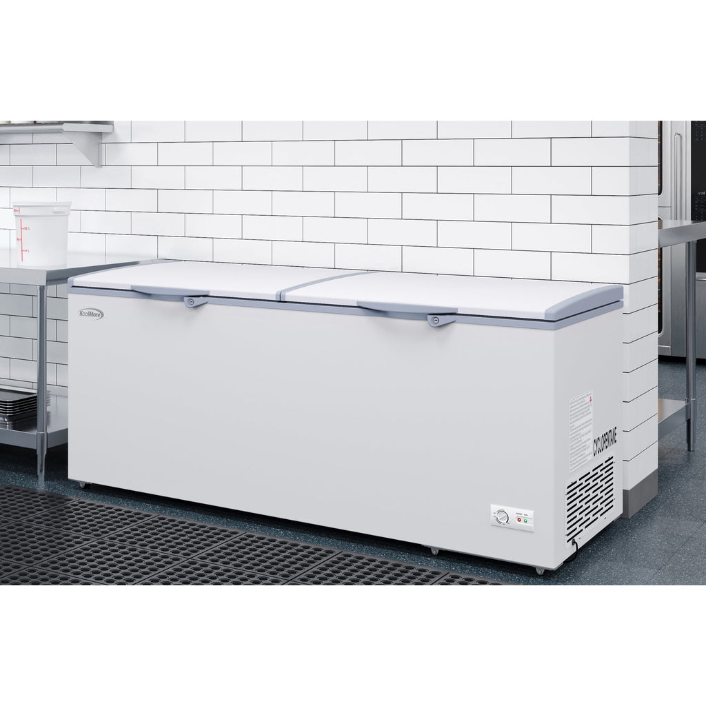 77 in. Commercial Chest Freezer 24 cu ft.