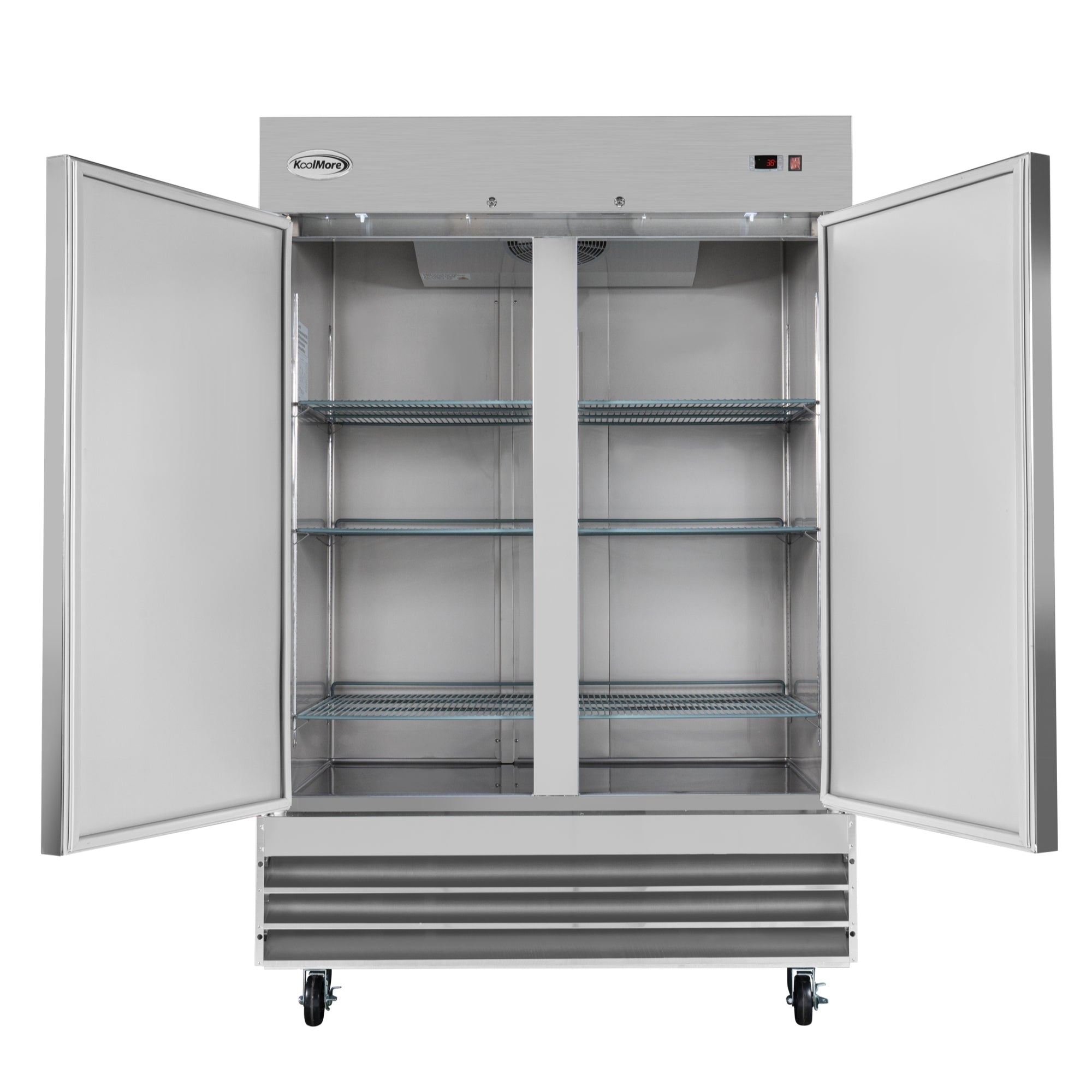 54 in. Two-Door Reach-In Refrigerator - 47 Cu Ft.