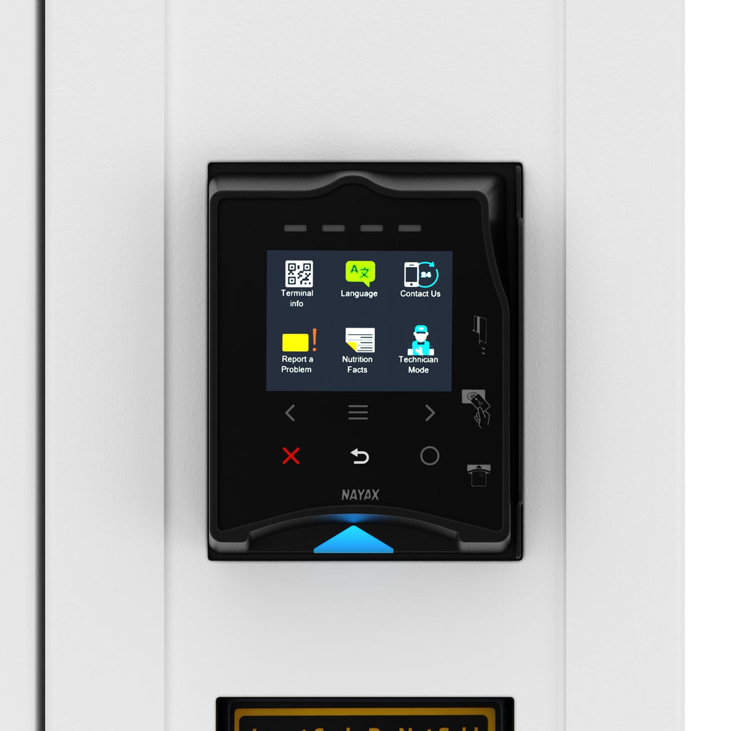 45 in. Commercial Freezer Ice Cream Vending Machine with 44 Slots, Ample 49 in. Touch Display, Bill Acceptor and Credit Card Reader in White