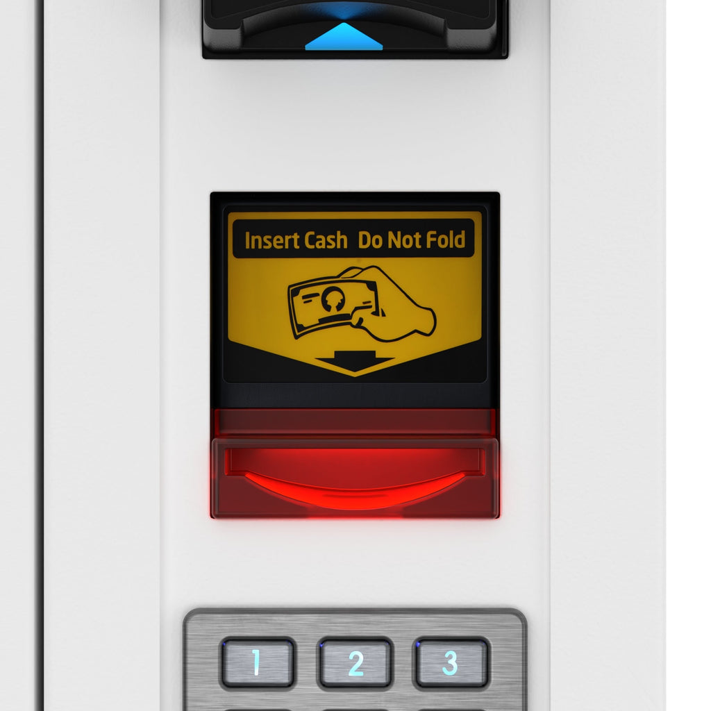 45 in. Commercial Freezer Ice Cream Vending Machine with 44 Slots, Ample 49 in. Touch Display, Bill Acceptor and Credit Card Reader in White