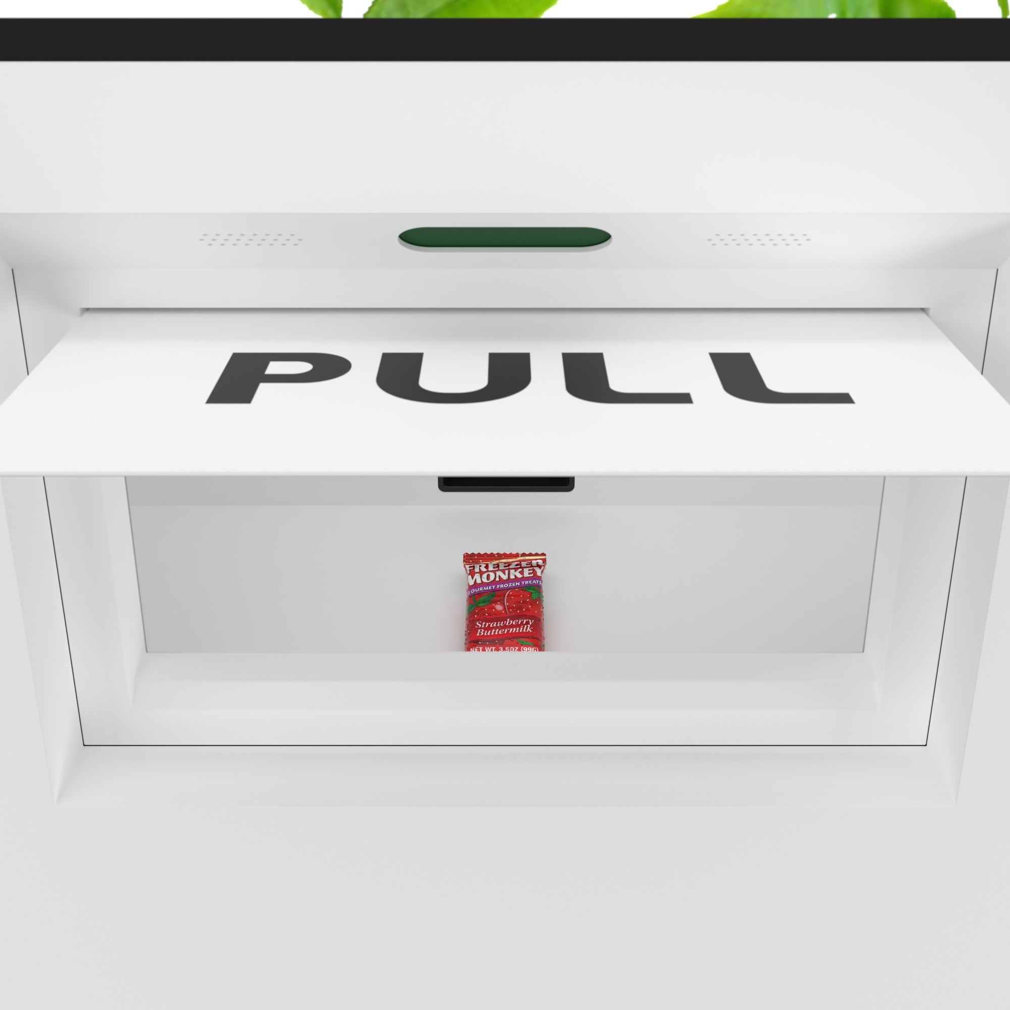 45 in. Commercial Freezer Ice Cream Vending Machine with 44 Slots, Ample 49 in. Touch Display, Bill and Coin Acceptor, Credit Card Reader in White