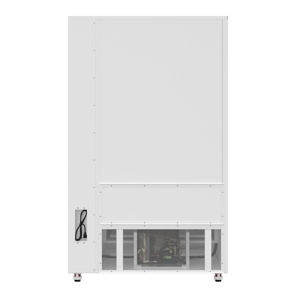 45 in. Commercial Freezer Ice Cream Vending Machine with 44 Slots, Ample 49 in. Touch Display, Bill and Coin Acceptor, Credit Card Reader in White