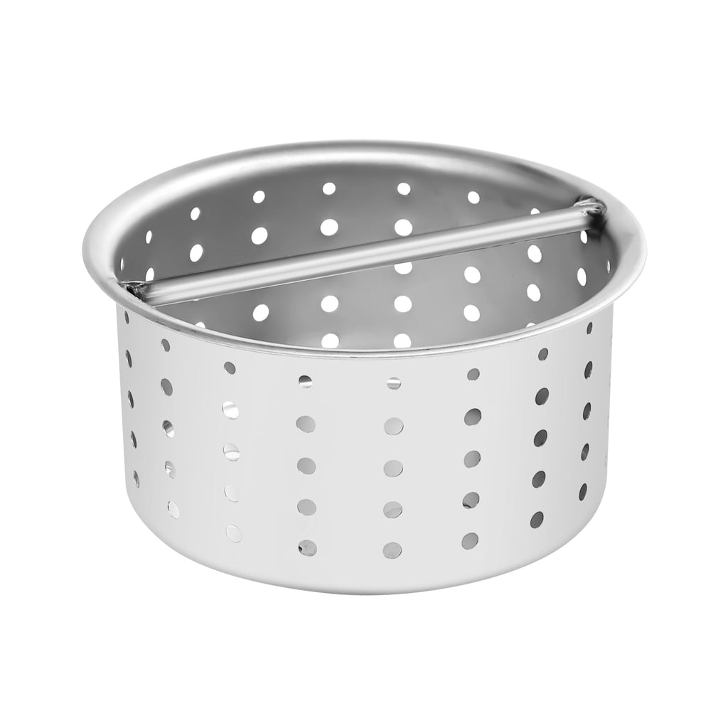 12" x 96" Stainless Steel Floor Trough Drain, 14-Gauge with Subway-Style Grating & Removable Drain Basket, NSF Listed