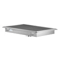 24" x 30" Stainless Steel Floor Trough Drain, 14-Gauge with Subway-Style Grating & Removable Drain Basket, NSF Listed