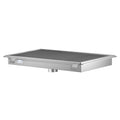 24" x 36" Stainless Steel Floor Trough Drain, 14-Gauge with Subway-Style Grating & Removable Drain Basket, NSF Listed