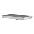 24" x 48" Stainless Steel Floor Trough Drain, 14-Gauge with Subway-Style Grating & Removable Drain Basket, NSF Listed