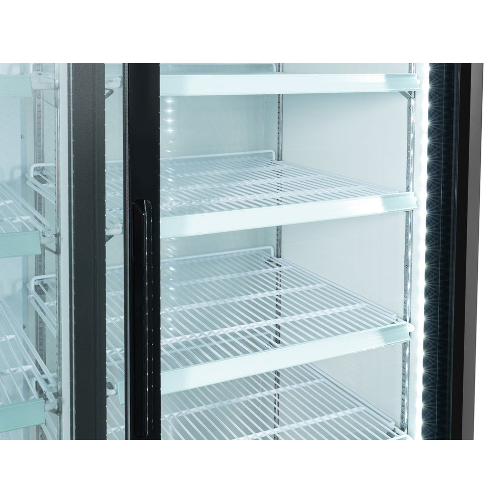 53 in. Two-Door Merchandiser Refrigerator - 45 Cu Ft.