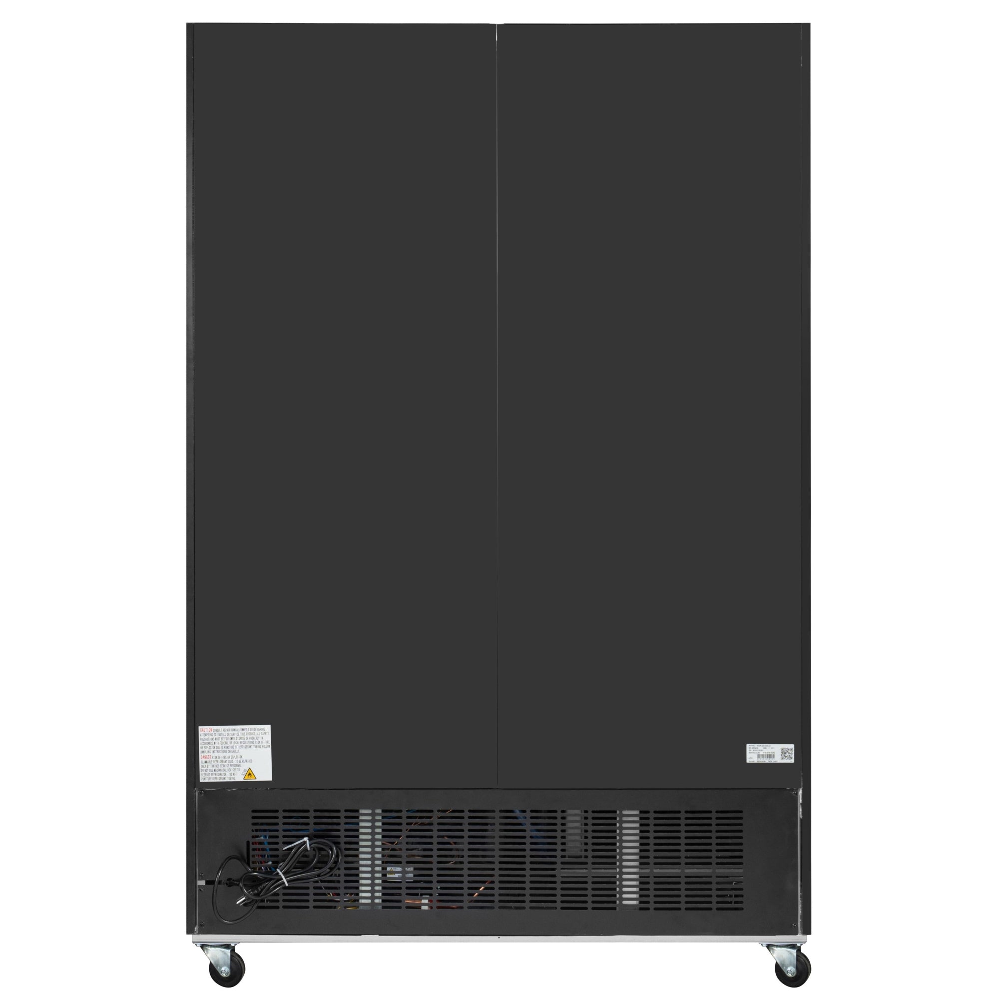 53 in. Two-Door Merchandiser Refrigerator - 45 Cu Ft. - Wrap