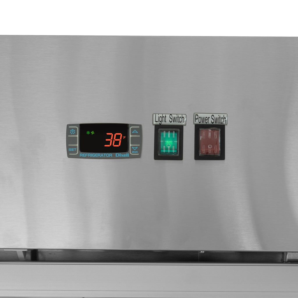 81 in. Three-Door Reach-In Refrigerator - 72 Cu Ft.