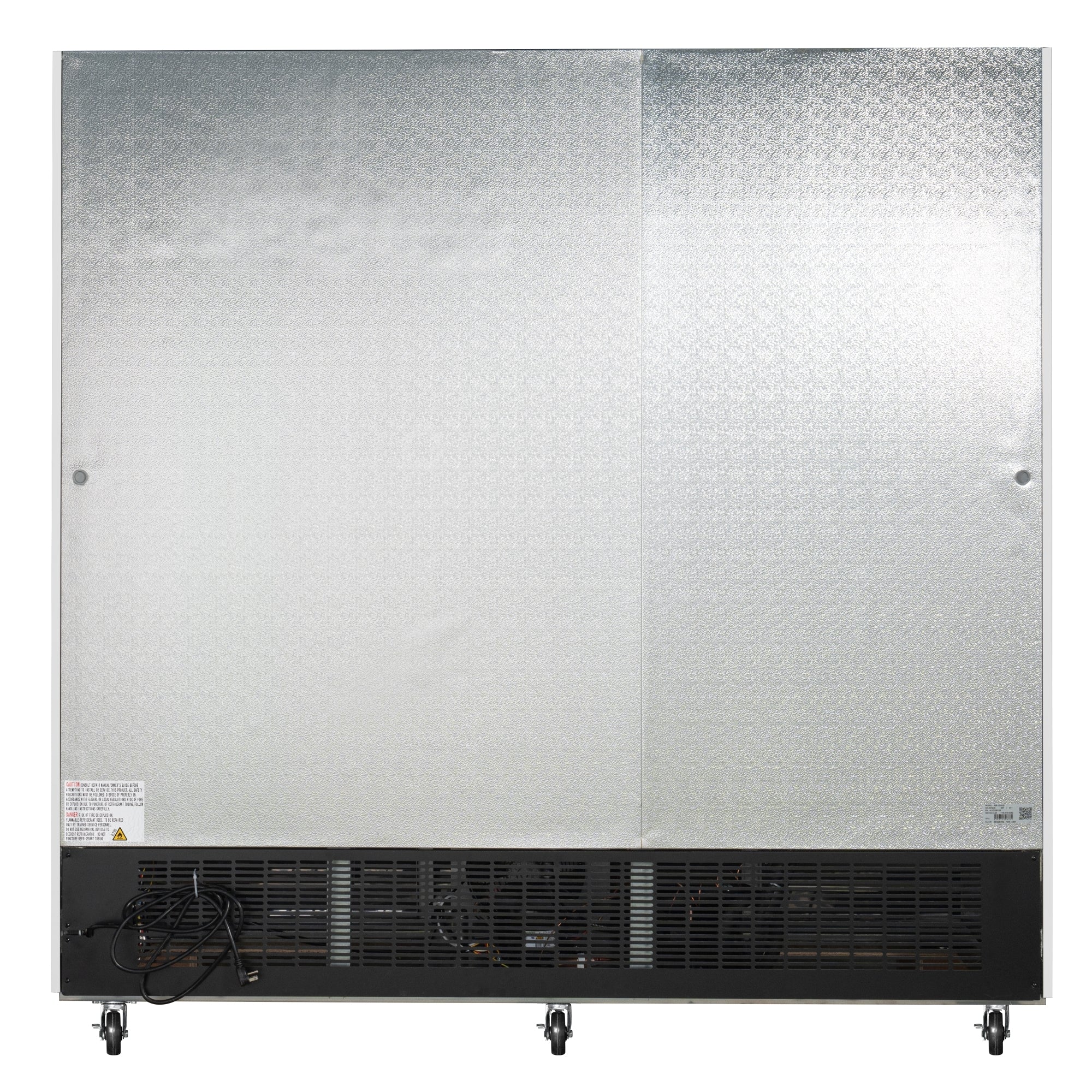 81 in. Three-Door Reach-In Refrigerator - 72 Cu Ft.