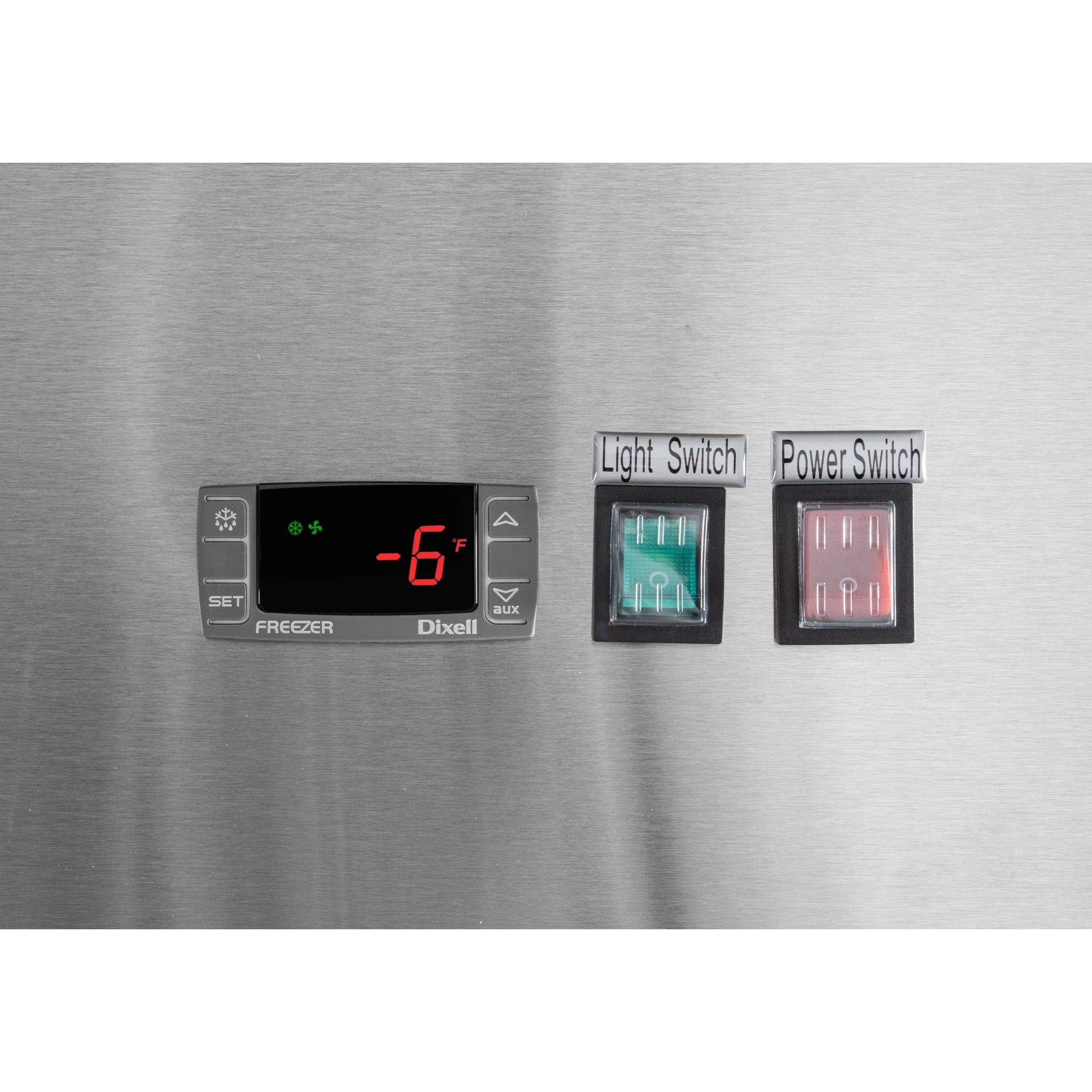 54 in. Two Glass Door Reach-In Freezer 47 cu ft.