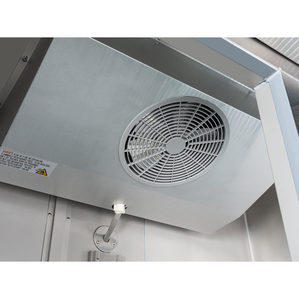 54 in. Two Glass Door Reach-In Freezer 47 cu ft.