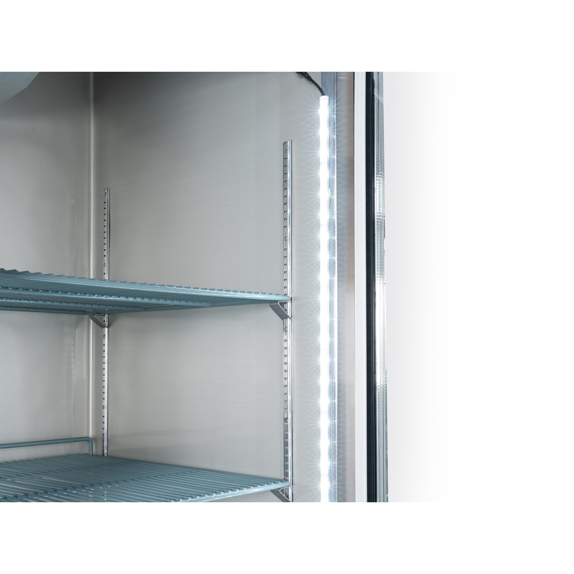 54 in. Two Glass Door Reach-In Freezer 47 cu ft.