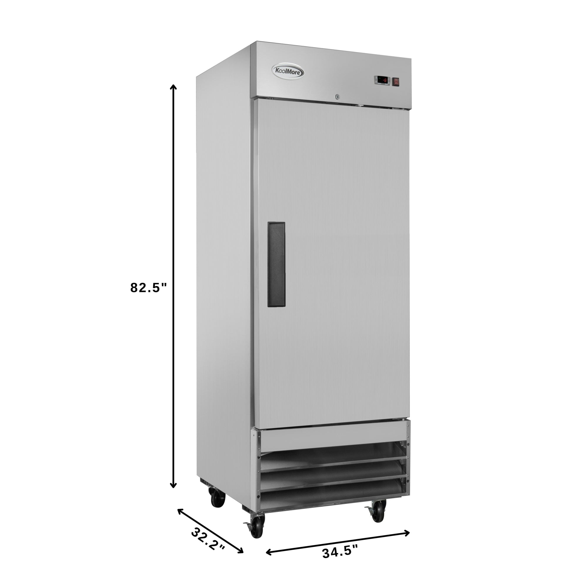 29 in. One-Door Reach-In Freezer 23 cu ft.