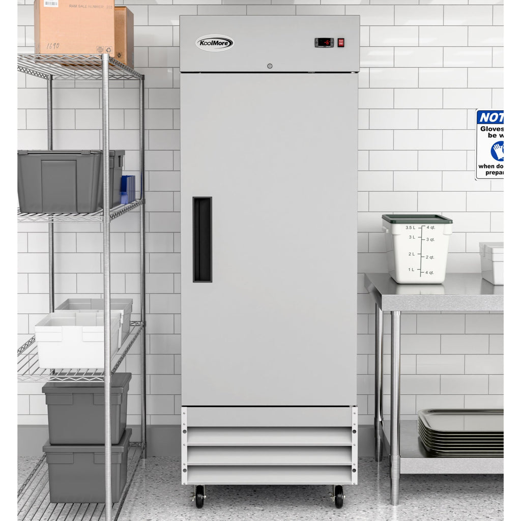 29 in. One-Door Reach-In Freezer 23 cu ft.