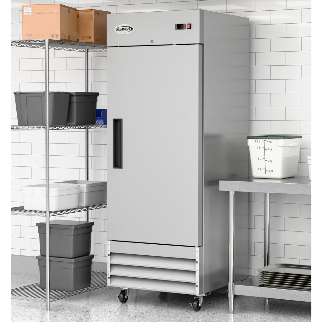 29 in. One-Door Reach-In Freezer 23 cu ft.