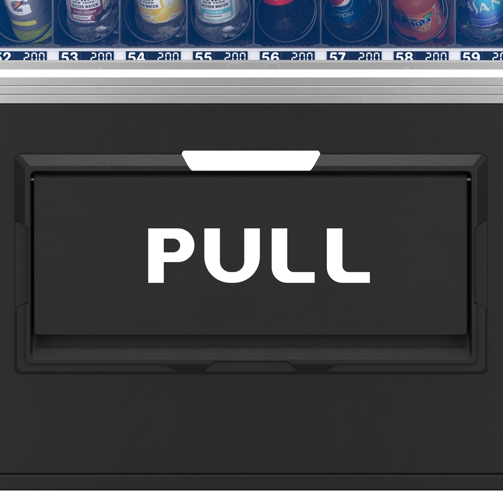 Snack Vending Machine with 21.5 Inch Touch Display, 66 Slots and Elevator-Lift Dispensing System,Refrigerated, Bill and Coin Acceptor, Credit Card Reader, Wifi and 4G Connectivity in Black