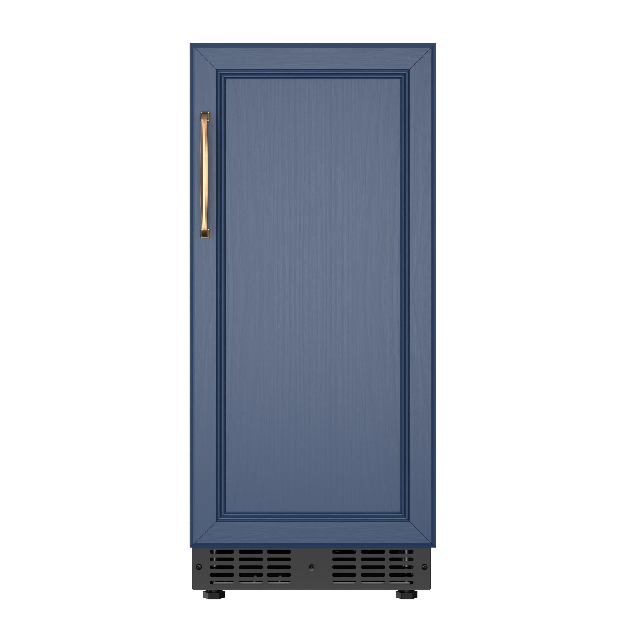 15 in. Built-In Panel Ready Undercounter Beverage Refrigerator, Compact with Digital Temperature Control, Glass Shelves, Security Lock