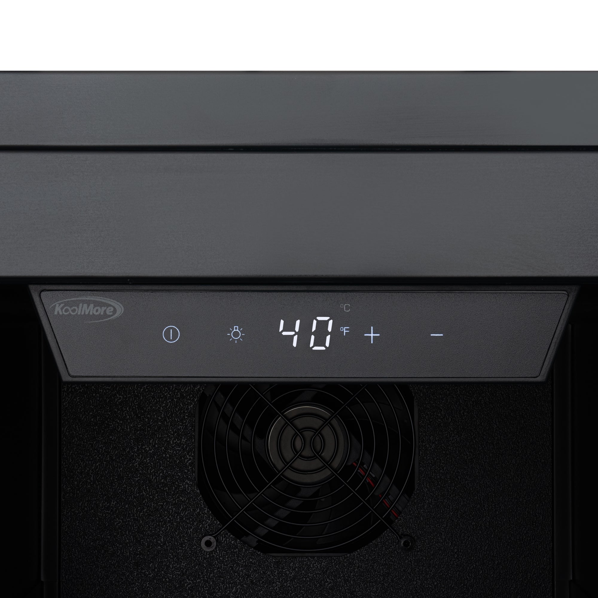 15 in. Built-In Panel Ready Undercounter Beverage Refrigerator, Compact with Digital Temperature Control, Glass Shelves, Security Lock