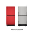 15 in. Panel Ready Built-in Double Refrigerator, Frost-Free Undercounter Fridge with Digital Temperature Control and Stainless-Steel Drawers