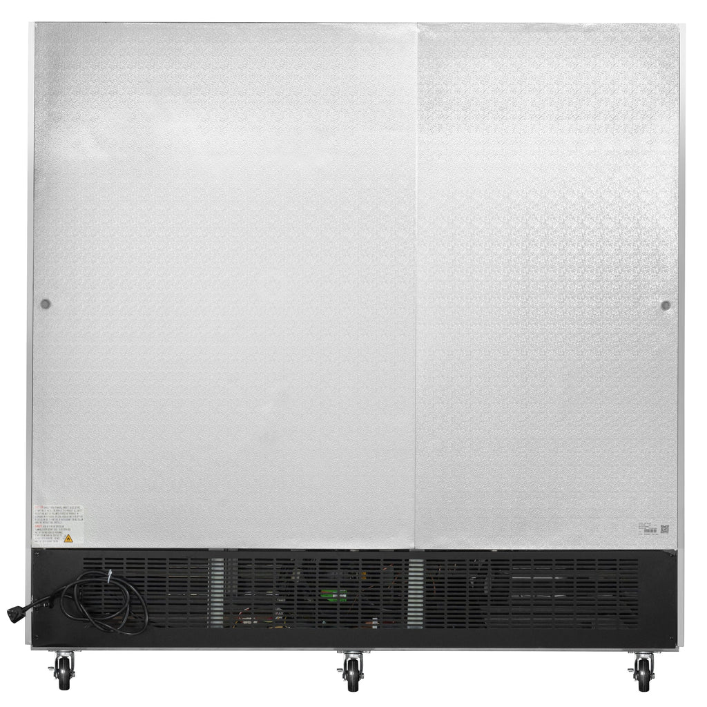 82 in. Three-Door Reach-In Freezer 72 cu ft.