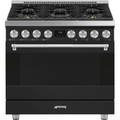 Smeg  Range with Gas Hob 36" Aesthetic - Anthracite (SPR36UGGAN)