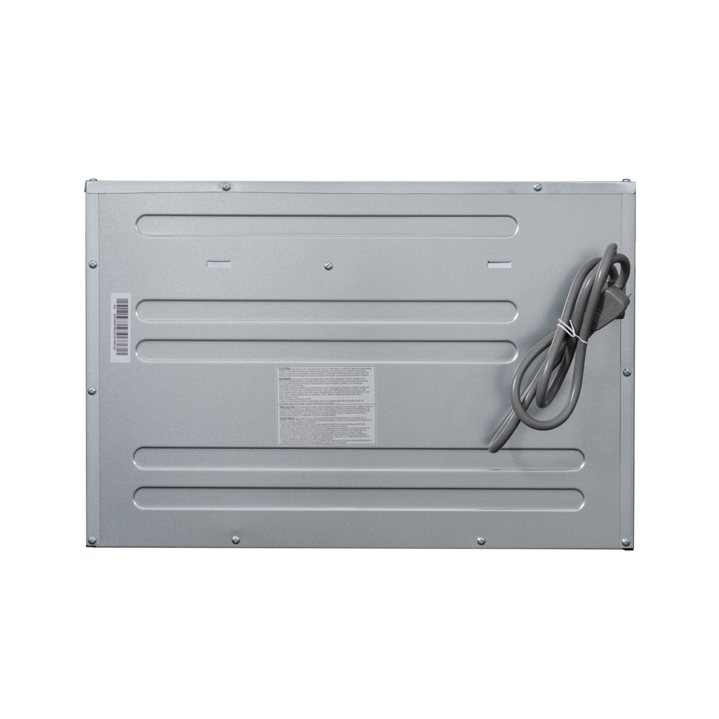 KoolMore Reserve 24 in. Stainless Steel Microwave Drawer, 1.2 Cu. Ft Capacity in Black