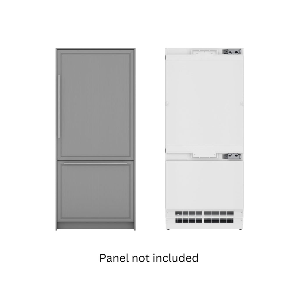 KoolMore Reserve 36 in. Panel Ready Refrigerator and Freezer with Ice maker and Water dispenser, Frost Free, 19.7 Cu. Ft.
