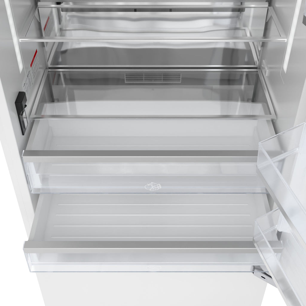 KoolMore Reserve 36 in. Panel Ready Refrigerator and Freezer with Ice maker and Water dispenser, Frost Free, 19.7 Cu. Ft.