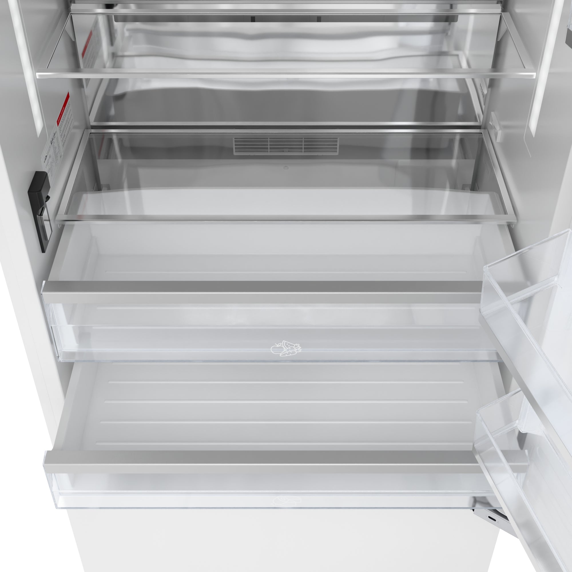 KoolMore Reserve 36 in. Panel Ready Refrigerator and Freezer with Ice maker and Water dispenser, Frost Free, 19.7 Cu. Ft.
