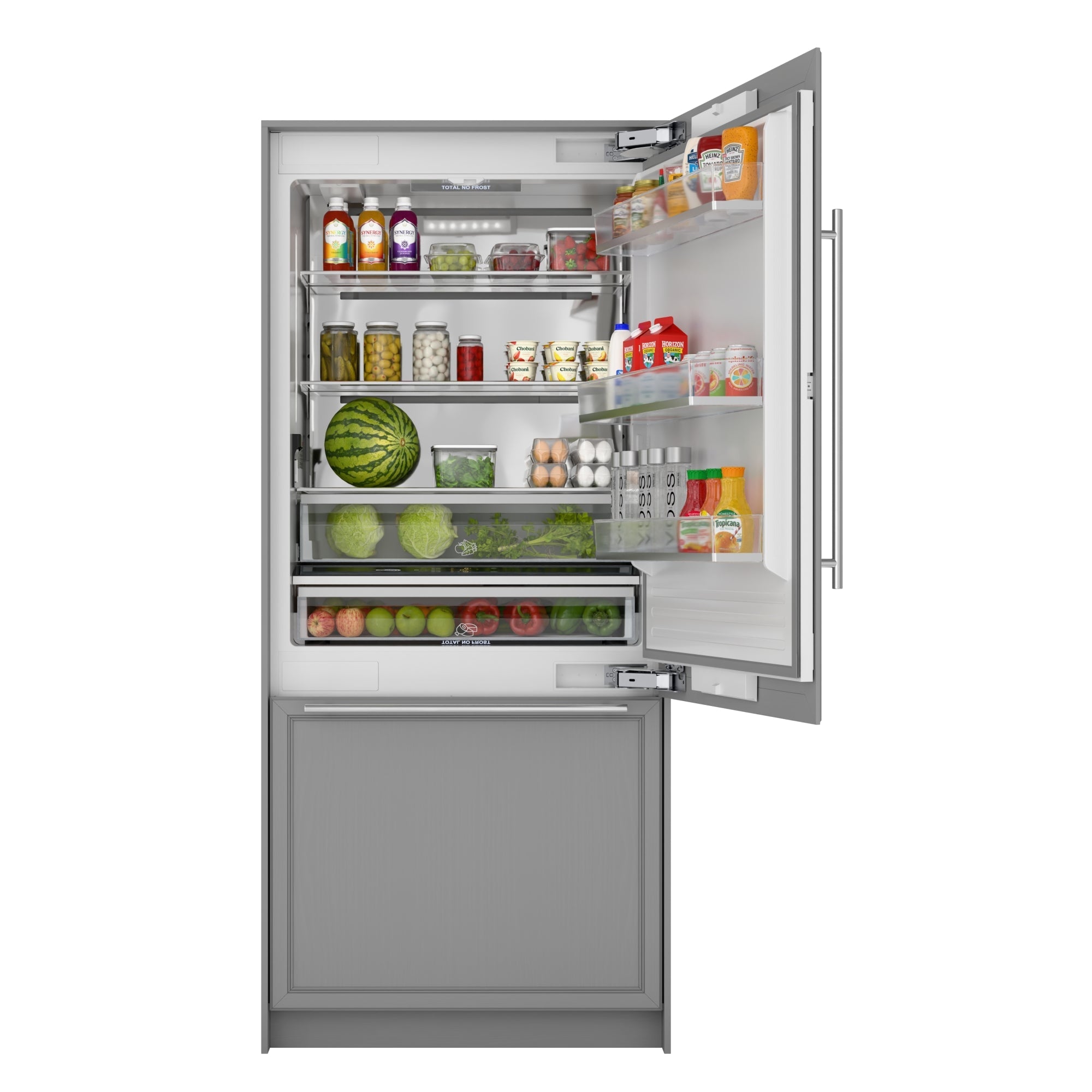 KoolMore Reserve 36 in. Panel Ready Refrigerator and Freezer with Ice maker and Water dispenser, Frost Free, 19.7 Cu. Ft.