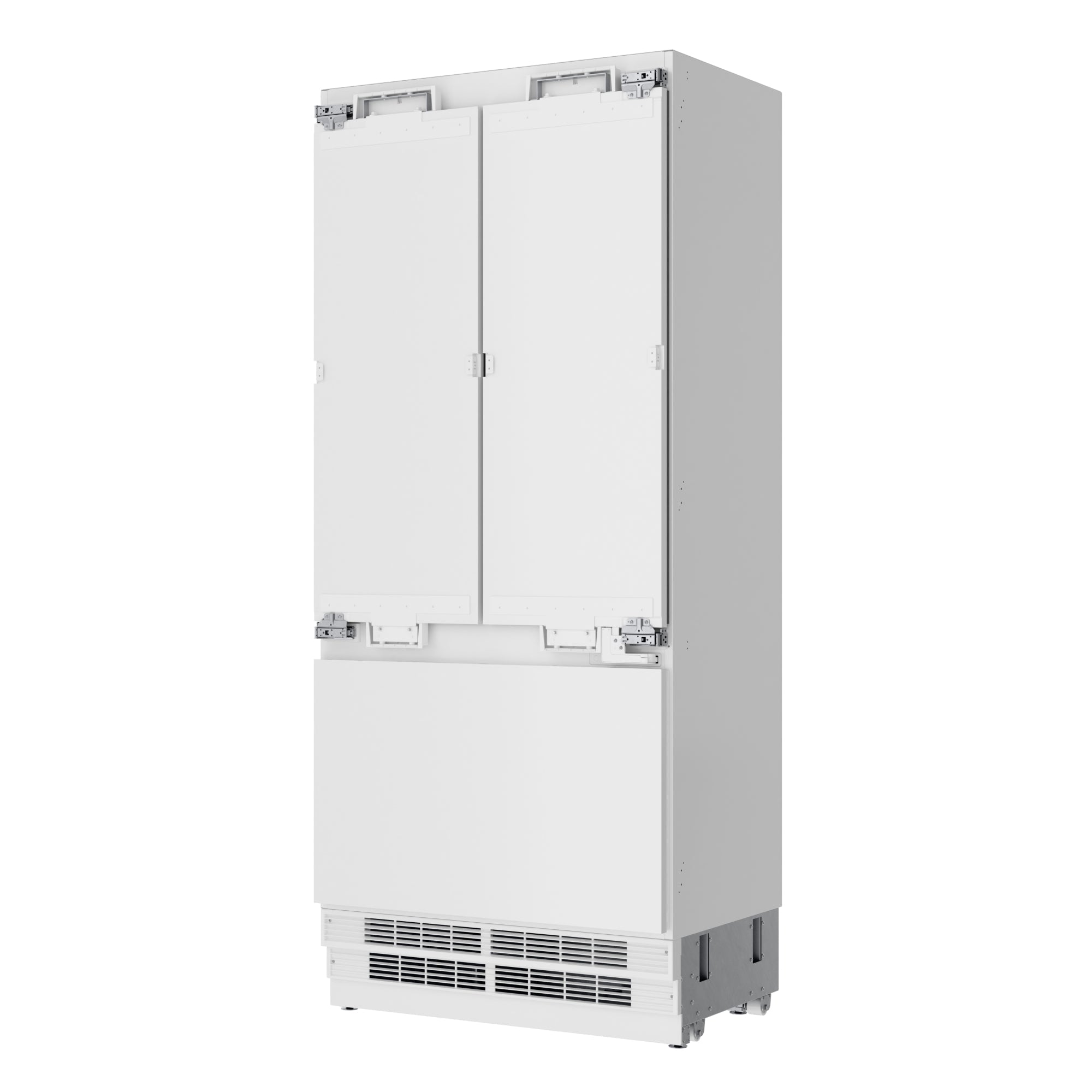 KoolMore Reserve 36 In. Panel Ready French Door Refrigerator with Ice Maker and Water Dispenser, Frost Free, 19.6 Cu. Ft.
