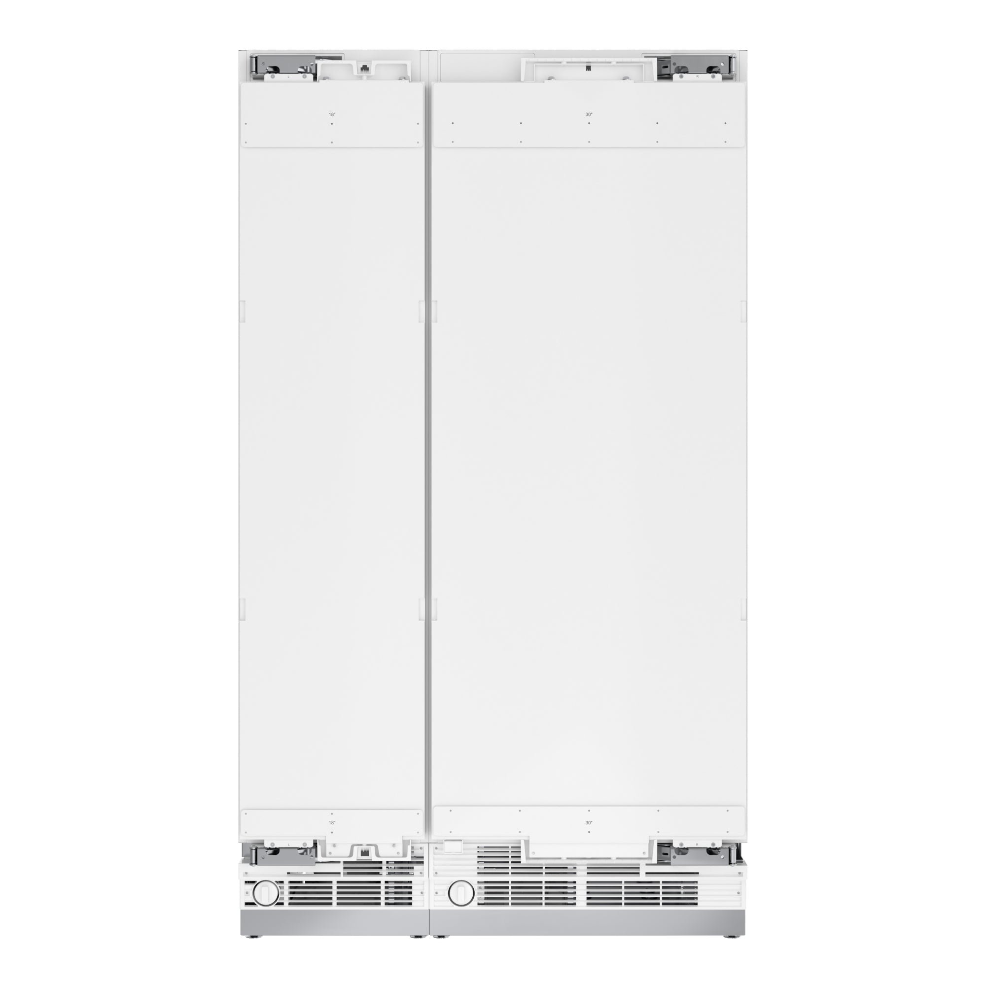 KoolMore Reserve Panel Ready Column 30 in. Refrigerator and 18 in. Freezer Combo with Ice and Water Dispenser, Frost Free, ETL Listed, Energy Star
