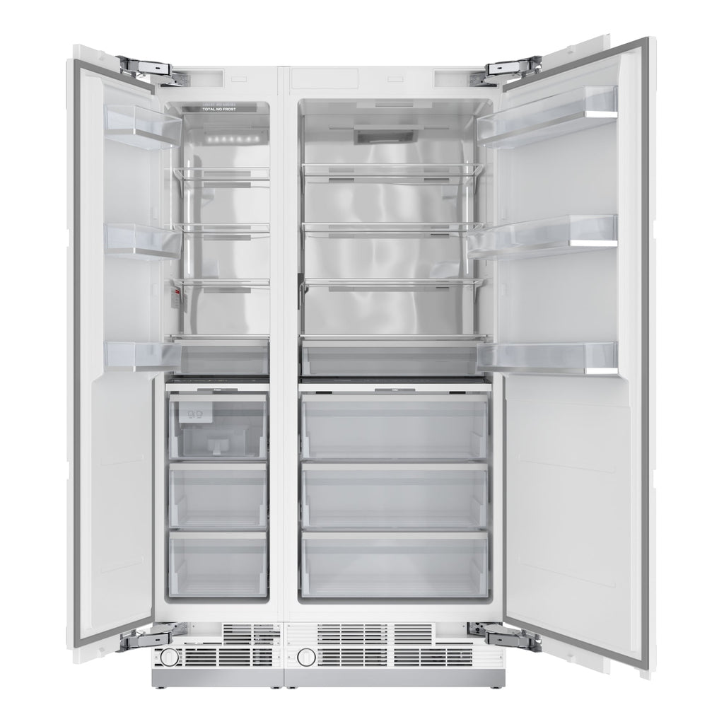 KoolMore Reserve Panel Ready Column 30 in. Refrigerator and 18 in. Freezer Combo with Ice and Water Dispenser, Frost Free, ETL Listed, Energy Star