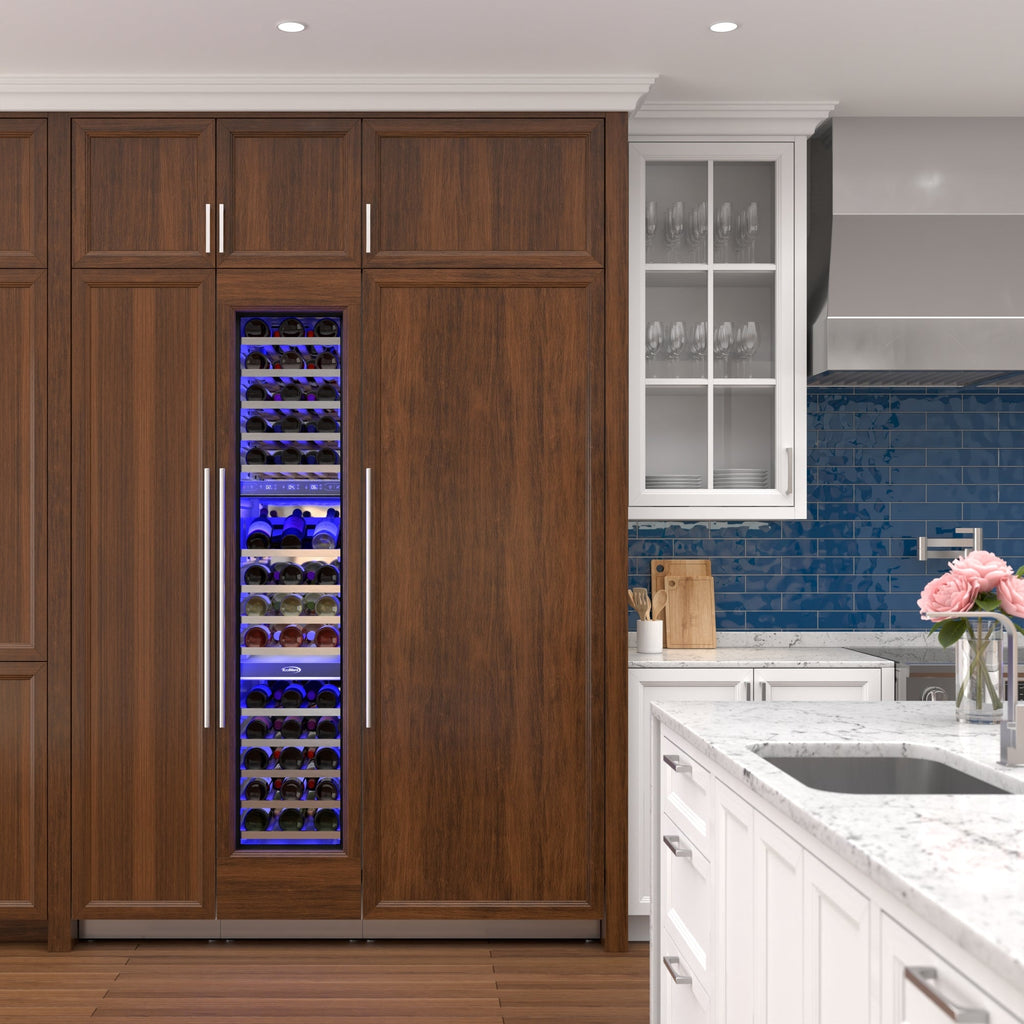 KoolMore Reserve Panel Ready Column 30 in. Refrigerator, 18 in. Wine Cooler and 18 in. Freezer Combo, with Water and Ice Dispenser, Frost Free, ETL Listed, Energy Star