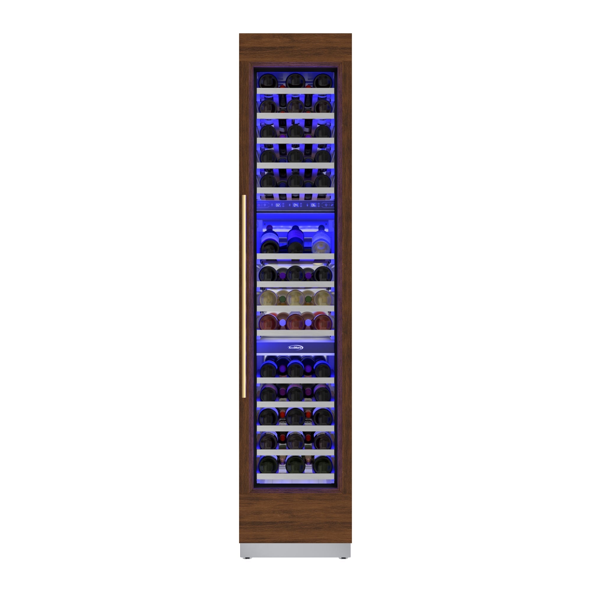 KoolMore Reserve Panel Ready  Column 30 in. Refrigerator, 18 in. Wine Cooler and 24 in. Freezer Combo, Frost Free, Water and Ice Dispenser, ETL Listed, Energy Star