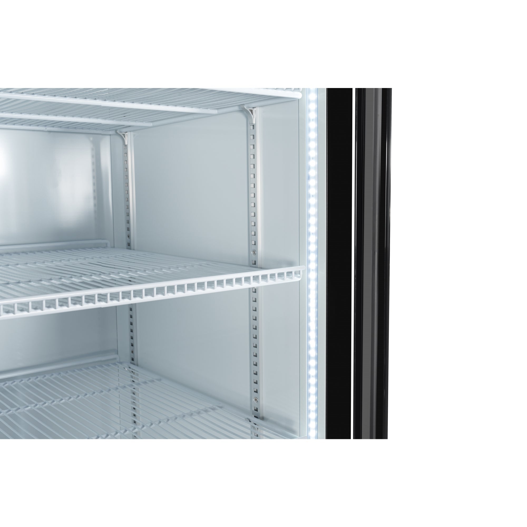 45 in. Two Glass Door Merchandiser Refrigerator - 35 Cu. Ft.