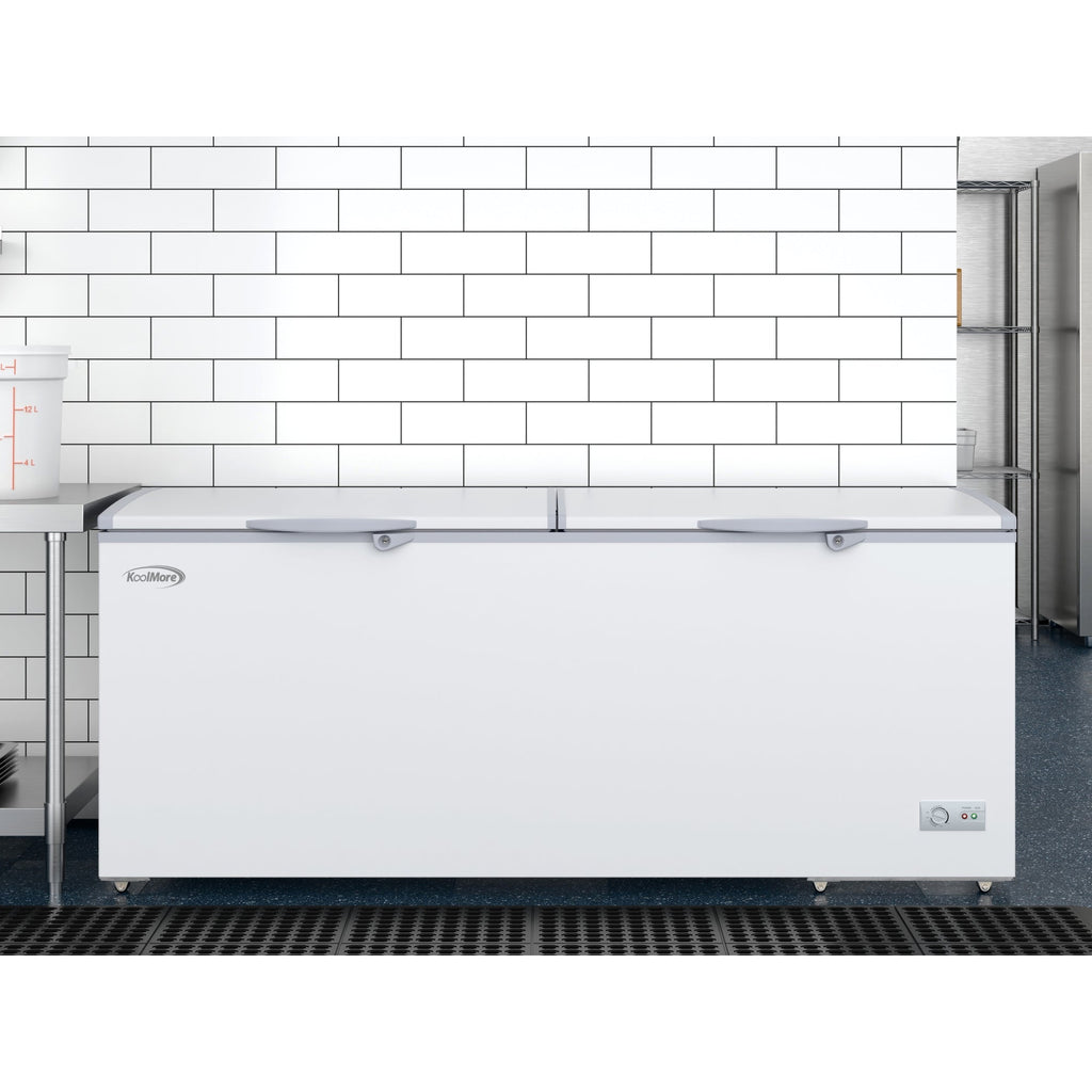 76 in. Commercial Chest Freezer 20 cu ft.