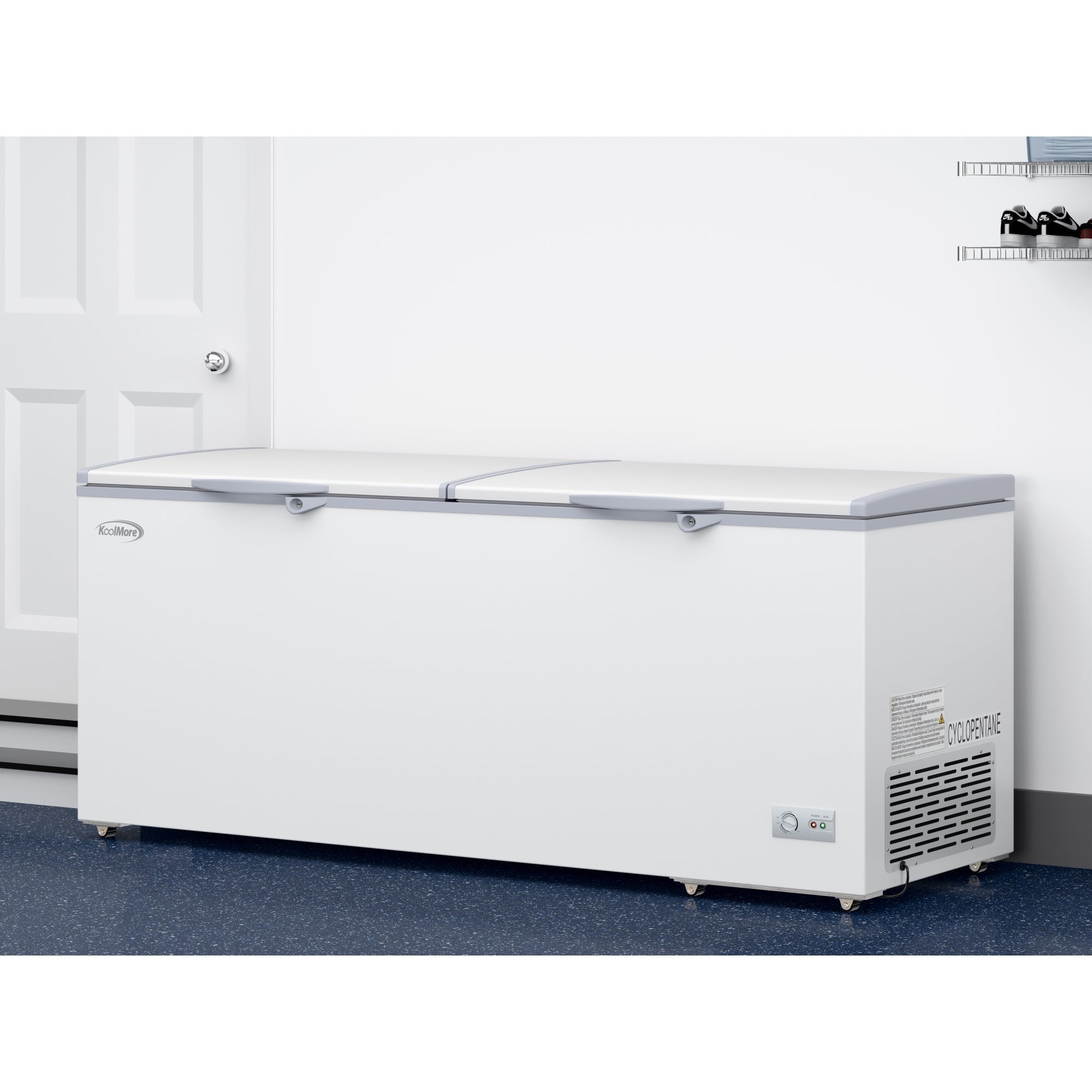 76 in. Commercial Chest Freezer 20 cu ft.