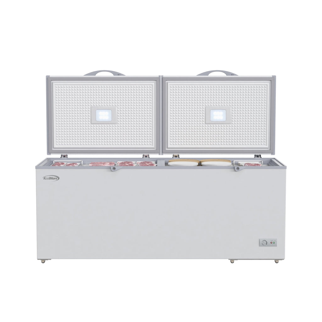 76 in. Commercial Chest Freezer 20 cu ft.