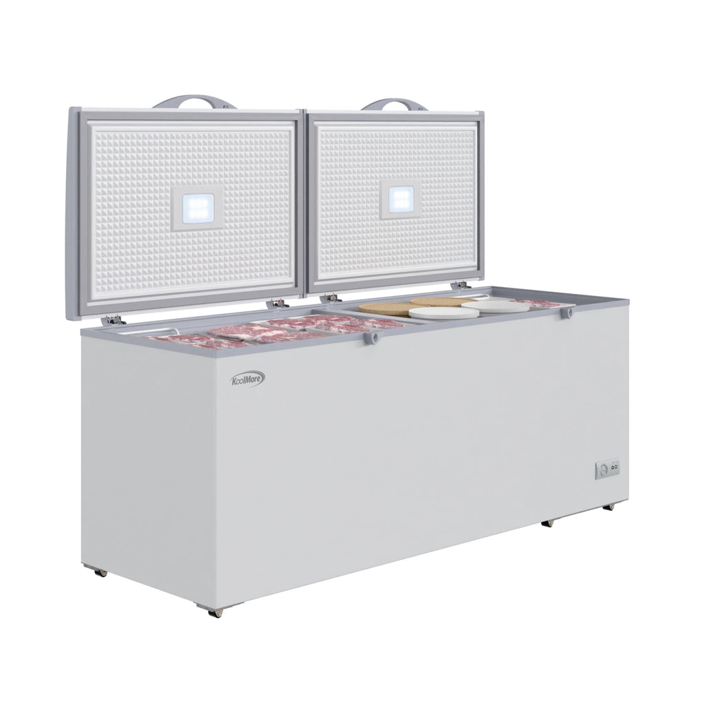 76 in. Commercial Chest Freezer 20 cu ft.