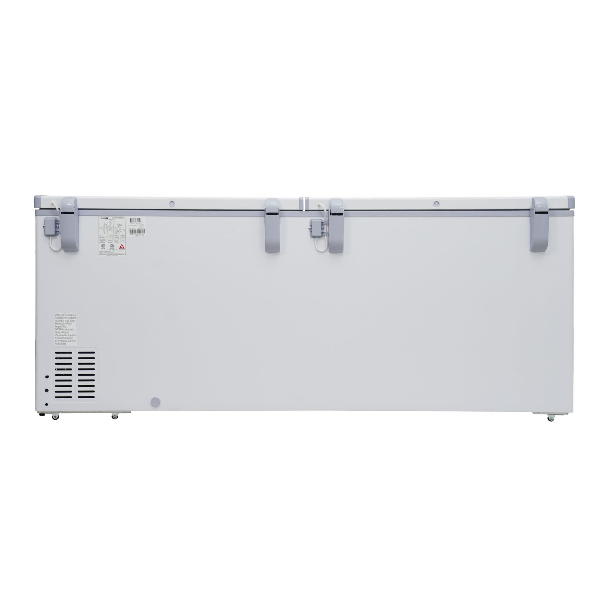 76 in. Commercial Chest Freezer 20 cu ft.